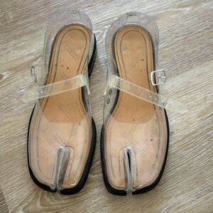 Maison Margiela PVC Tabi Maryjanes